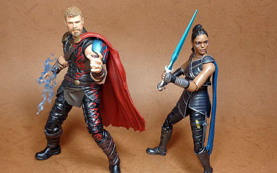 marvel legends thor and valkyrie