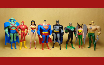 dc collectibles justice league animated figures
