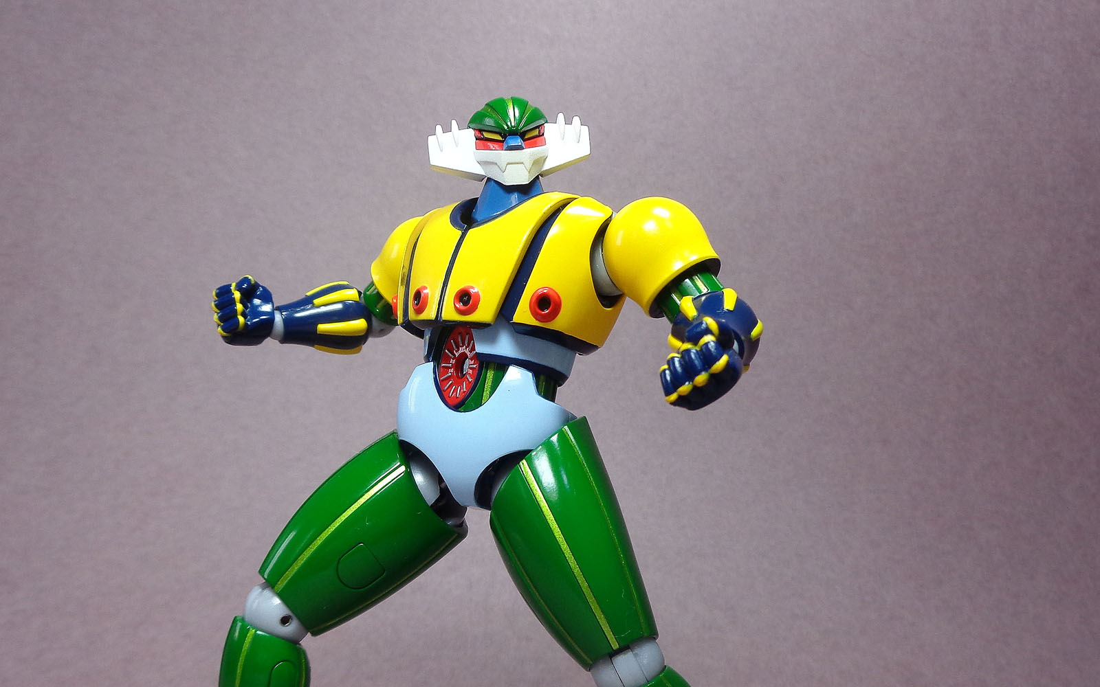 BANDAI Kotetsu Jeeg Robot d'Acciaio Super Robot Chogokin SRC 14cm. = = 