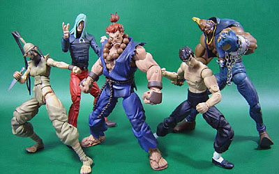 Street Fighter - Round 4 - Akuma Blue Variant - SOTA Toys Action Figure