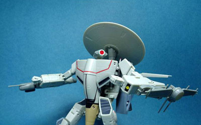 HI-METAL R Macross VE-1 Elintseeker - Action Figure 14 Cm In ABS, PVC E Die-Cast - Edizione Super Dimension Fortress